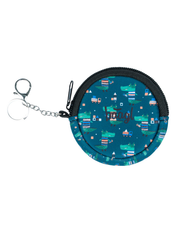 BAAGL  Зелен портфейл Baagl с крокодил