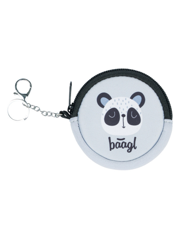 BAAGL  Сив портфейл Baagl Panda