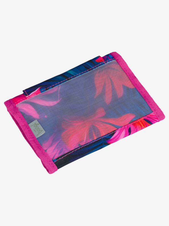 BAAGL  Розов портфейл за врата Baagl Flamingos