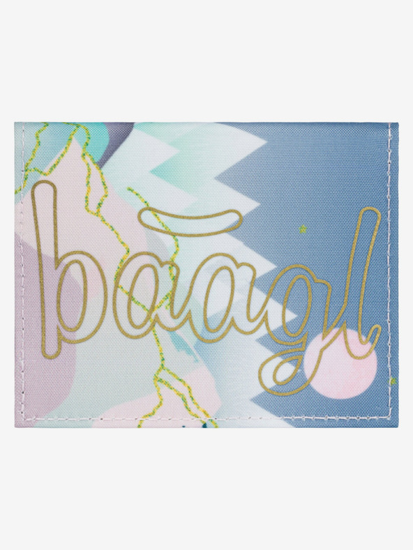 BAAGL  Студентски портфейл Baagl Moon Grey
