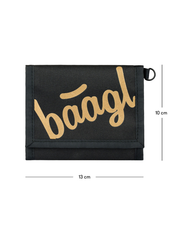 BAAGL  BAAGL Портфейл с лого Златен BAAGL
