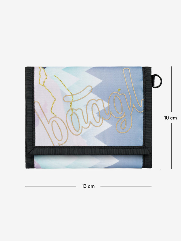 BAAGL  Сив портфейл Baagl Moon