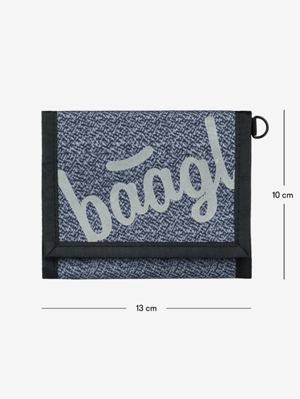 BAAGL  Сив портфейл Baagl Melange