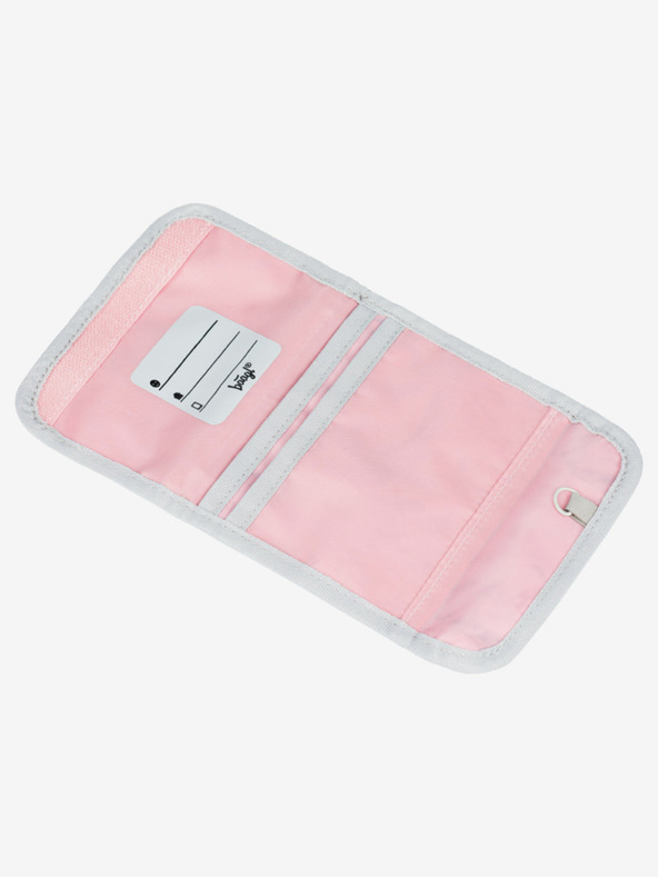 BAAGL  Бял портфейл за врата Baagl Енот