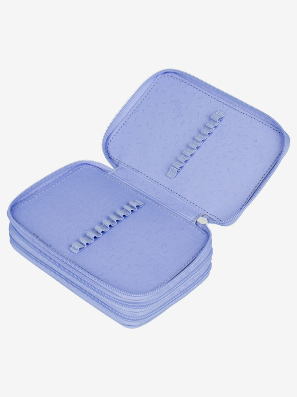 BAAGL  Лилав училищен моливник на три нива Hippie Baagl