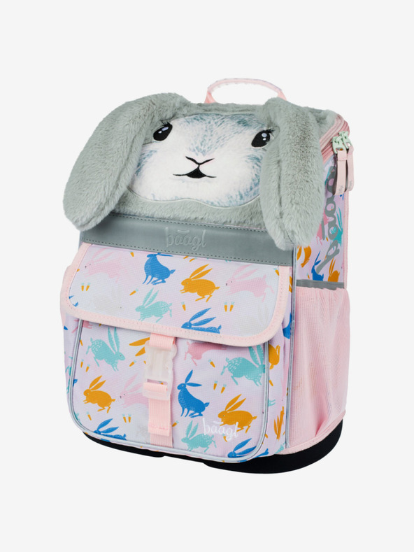 BAAGL  Бежов 3 SET Zippy Bunny: куфарче, моливник, чанта Baagl