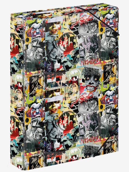 BAAGL  Черна училищна тетрадка с корици A4 Jumbo Batman Comics Baagl