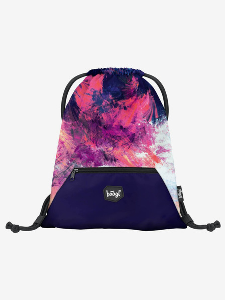 BAAGL  Розова чанта с джоб Абстрактна Baagl