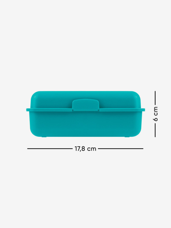 BAAGL  Синя кутия за закуски Rainbow Тюркоаз Baagl