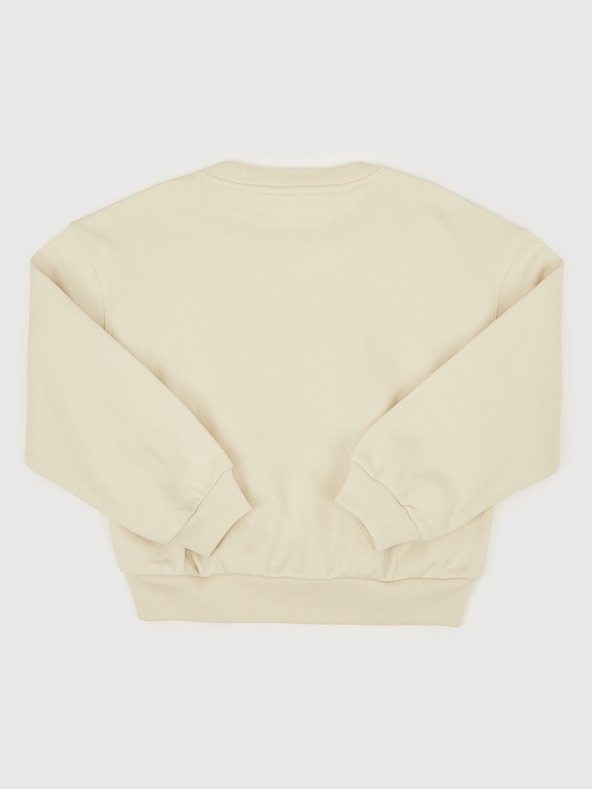 GAP Бебешки суитшърт с голям размер и лого GAP