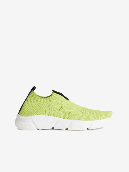 Geox Светлозелени момчешки slip on маратонки Geox Aril