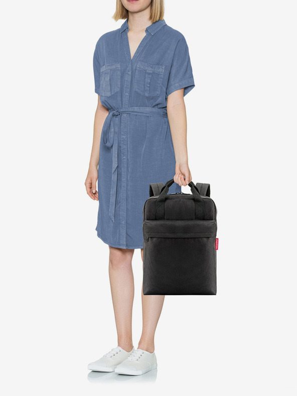 Reisenthel Черна дамска раница Reisenthel Allday M Black