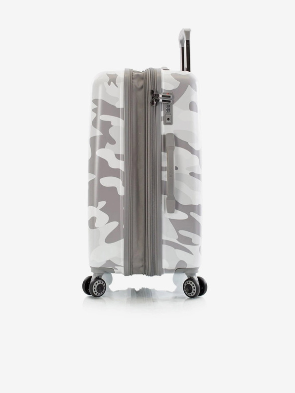 Heys Комплект от три бели куфара Heys White Camo S,M,L