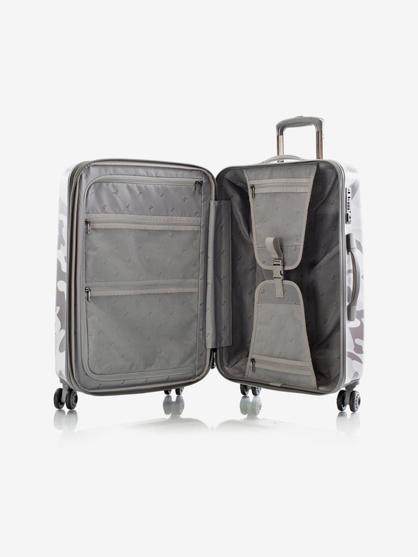 Heys Комплект от три бели куфара Heys White Camo S,M,L