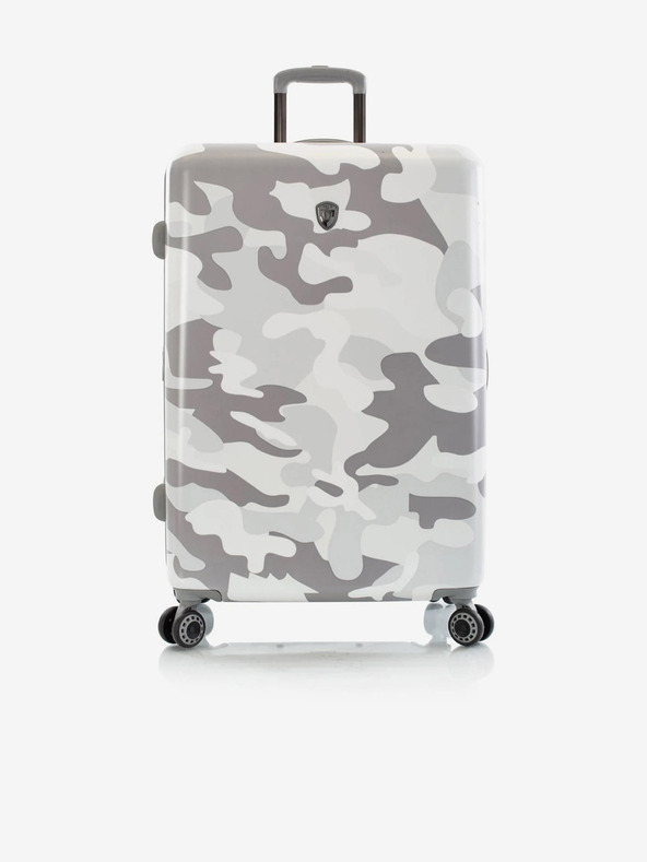 Heys Комплект от три бели куфара Heys White Camo S,M,L