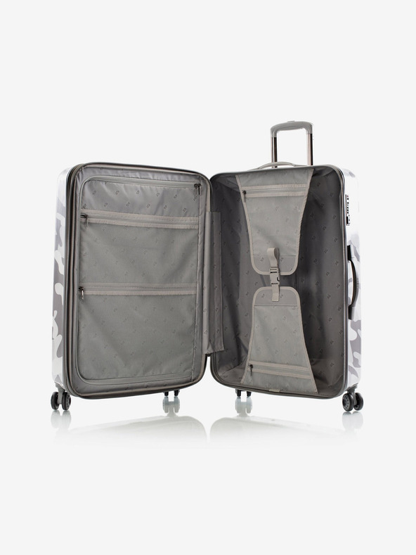 Heys Комплект от три бели куфара Heys White Camo S,M,L