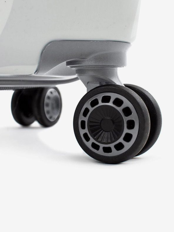 Heys Комплект от три бели куфара Heys White Camo S,M,L