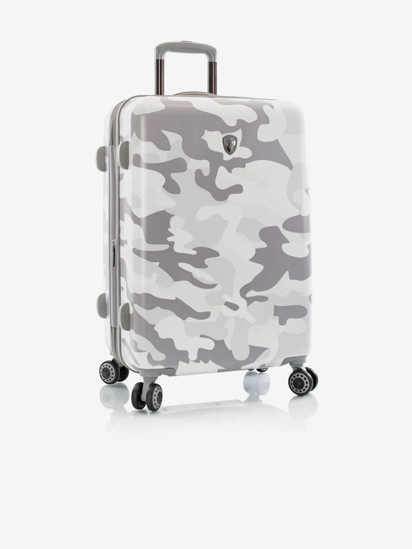 Heys Комплект от три бели куфара Heys White Camo S,M,L