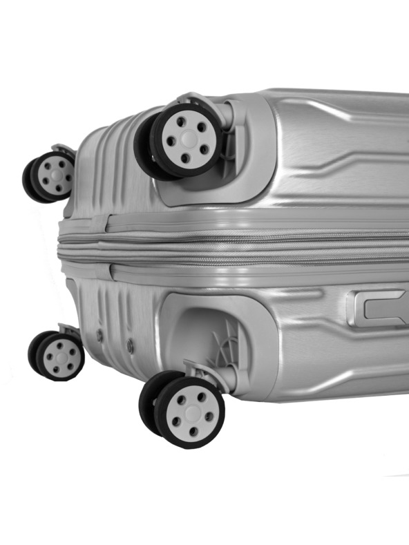 Heys Пътнически куфар Heys Xtrak S - сребърен