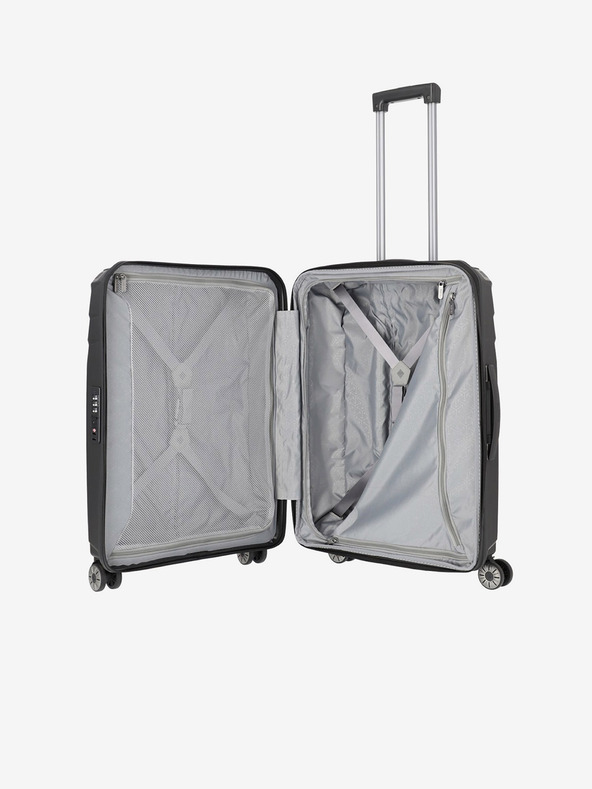 Travelite Черен пътнически калъф Travelite Elvaa 4w M