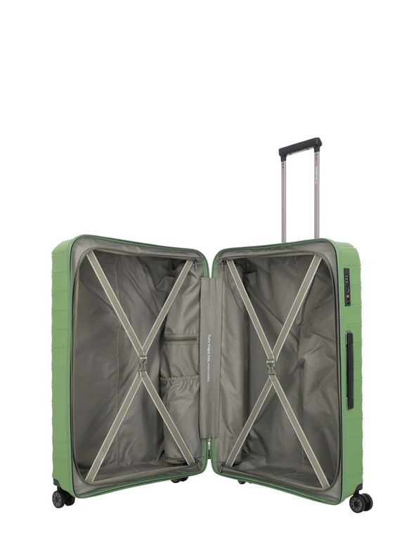Travelite Travelite Mooby L Зелен куфар
