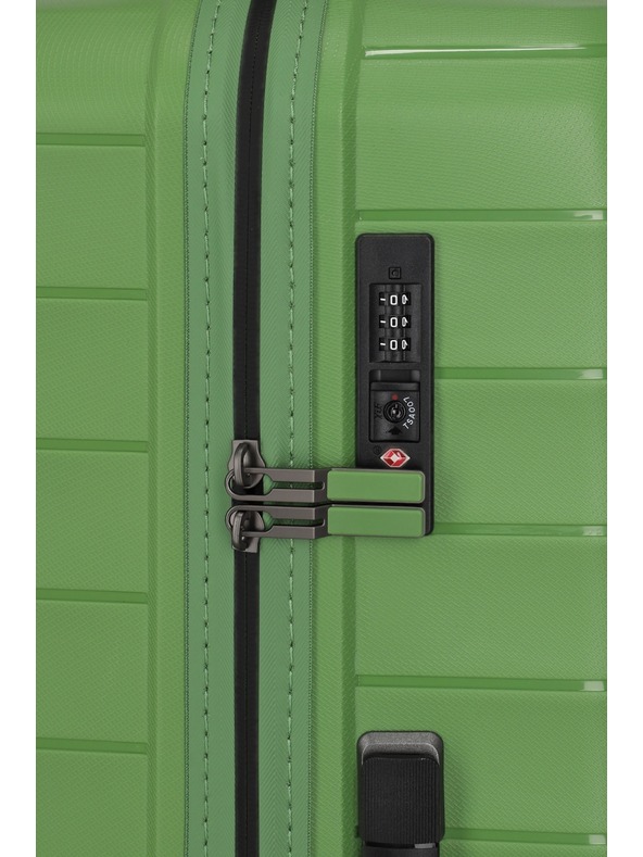 Travelite Travelite Mooby L Зелен куфар