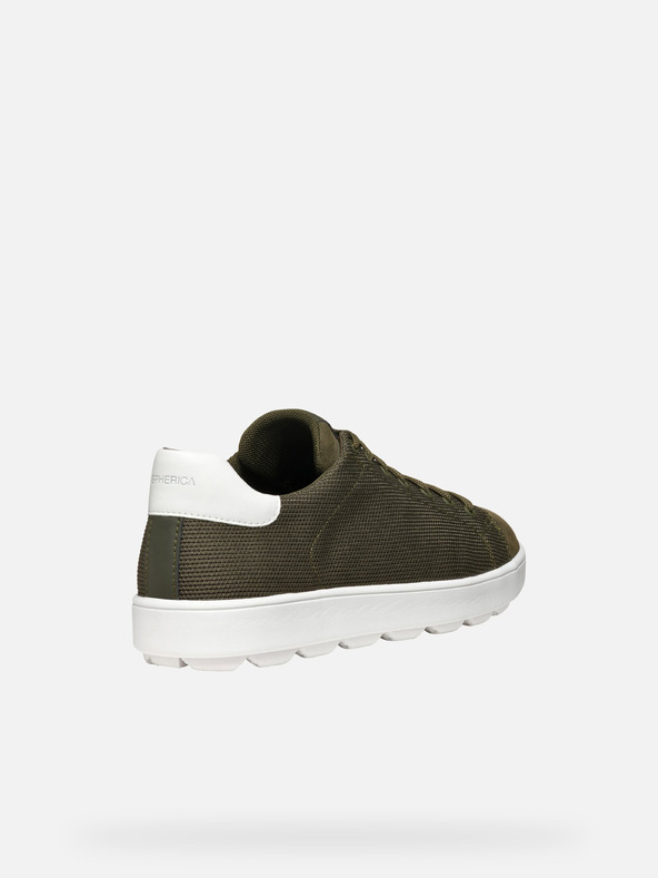 Geox Мъжки маратонки Spherica Ecub-1 в цвят каки