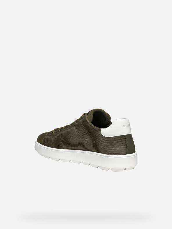 Geox Мъжки маратонки Spherica Ecub-1 в цвят каки