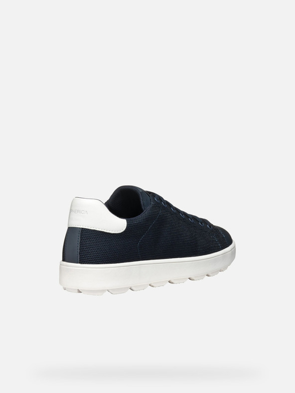 Geox Тъмно сини мъжки маратонки Spherica Ecub-1