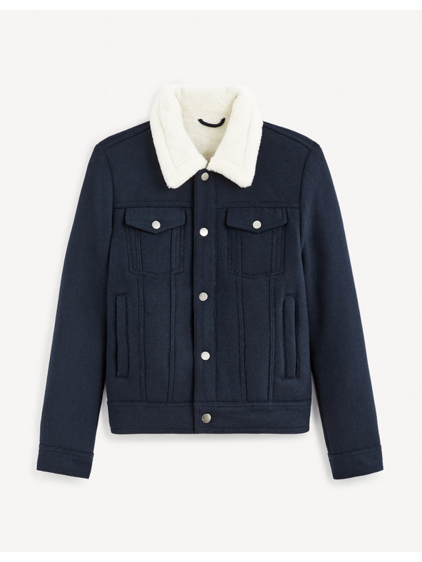 Celio Фуелиса Celio яке с кожа