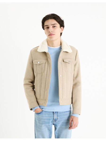 Celio Фуелиса Celio яке с кожа