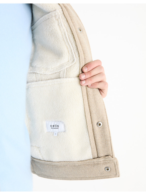 Celio Фуелиса Celio яке с кожа