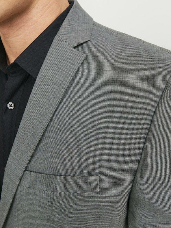 Jack & Jones Jack & Jones Сиво мъжко яке за костюм