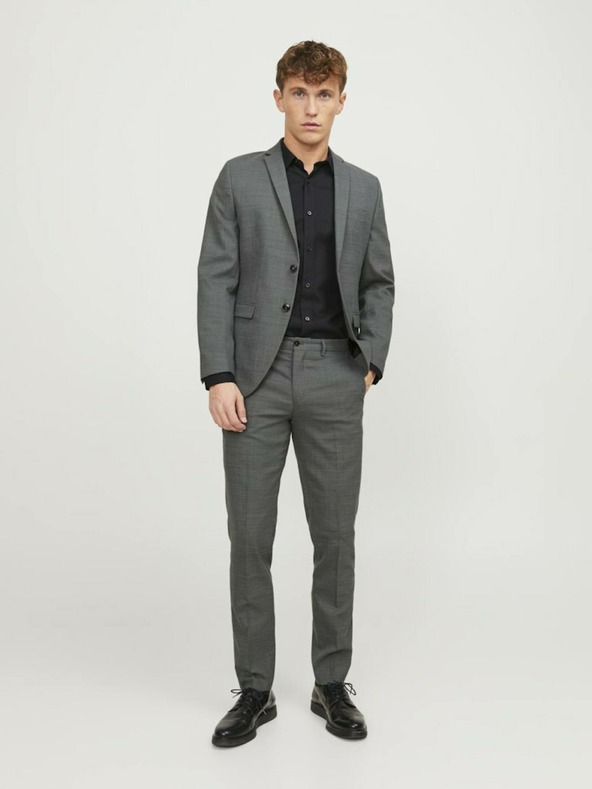 Jack & Jones Jack & Jones Сиво мъжко яке за костюм