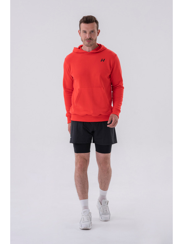 Nebbia Двупластови къси панталони с джобове за мобилни устройства 318 М,сив