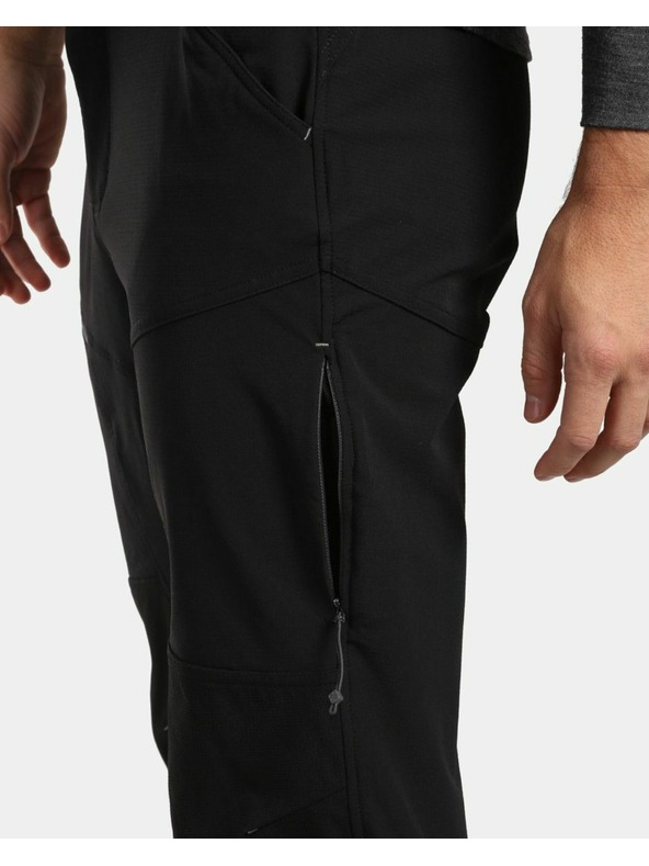 Kilpi Мъжки панталони за затворен тип Kilpi VILLAIN-M черно