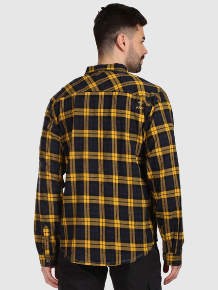 Kilpi Мъжка спортна фланелена риза Kilpi FLANNY-M Жълто