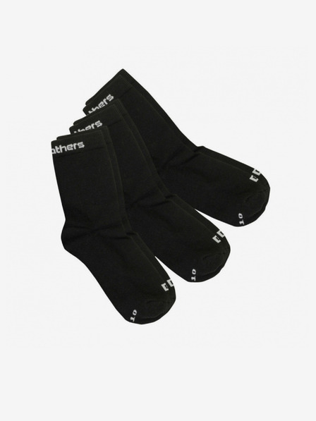 Horsefeathers 3PACK Horsefeathers Чорапи черни