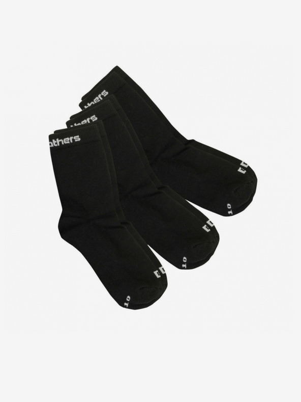 Horsefeathers 3PACK Horsefeathers Чорапи черни