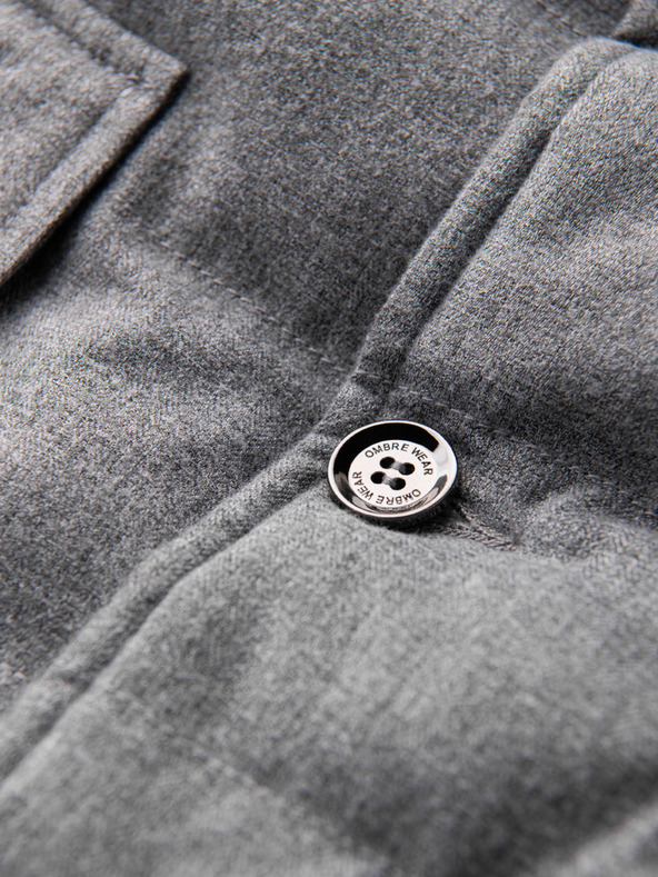 Ombre Clothing Мъжко яке с омбре облекло