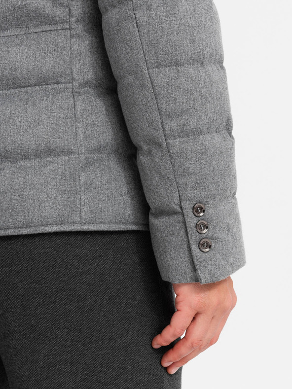 Ombre Clothing Мъжко яке с омбре облекло