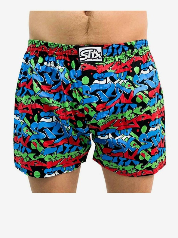 Styx Мъжки къси панталони Styx art classic rubber graffiti