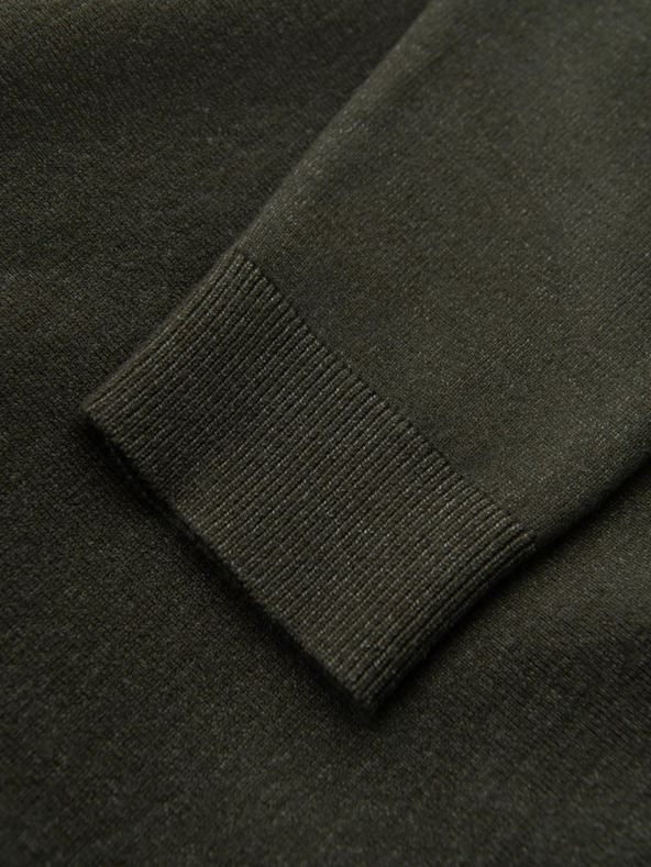 Ombre Clothing Мъжка трикотажна полупростичка с вискоза - тъмно сиво V5 OM-SWTN-0125 Ombre Clothing