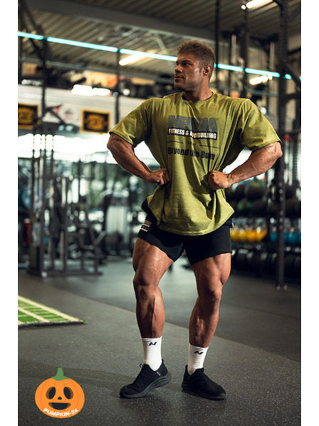 Nebbia Измита тениска с голям размер HERITAGE 355 Nebbia