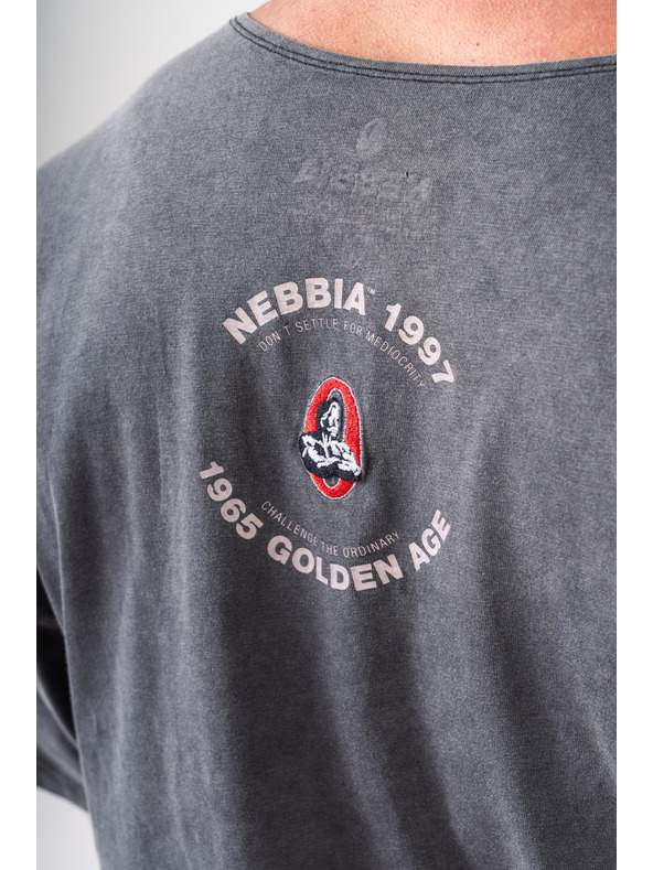 Nebbia Горнище от пран памук GOLDEN AGE 788 M,черно