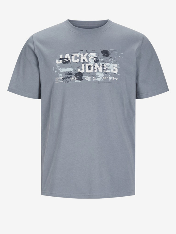 Jack & Jones Jack & Jones Сива мъжка тениска