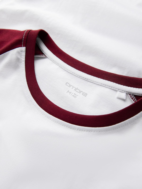 Ombre Clothing Мъжка тениска с дълъг ръкав с щампа - черна V1 OM-LSPT-0119 Ombre Clothing