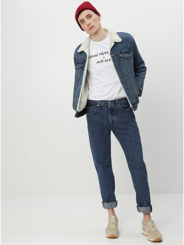 ZOOT.Original Бяла мъжка тениска ZOOT Original No Girlfriend