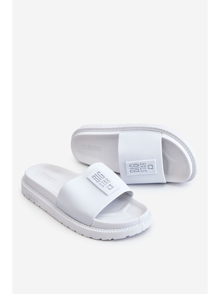 BIG STAR SHOES Дамски чехли Big Star White