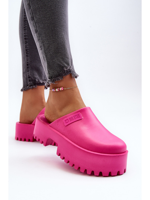 BIG STAR SHOES Голяма звезда Дамски джапанки на висок ток